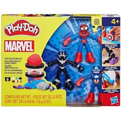 Play-Doh Marvel Avengers Helteeventyr Modellervoksst 