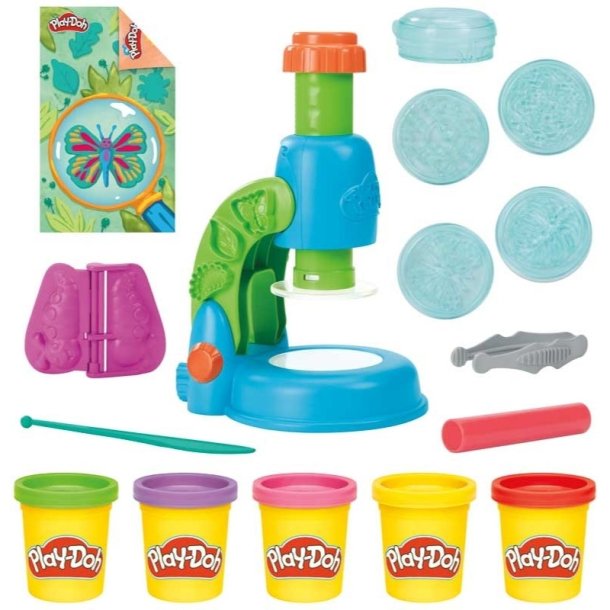 Play-Doh Lysende Mikroskop til Modellervoks