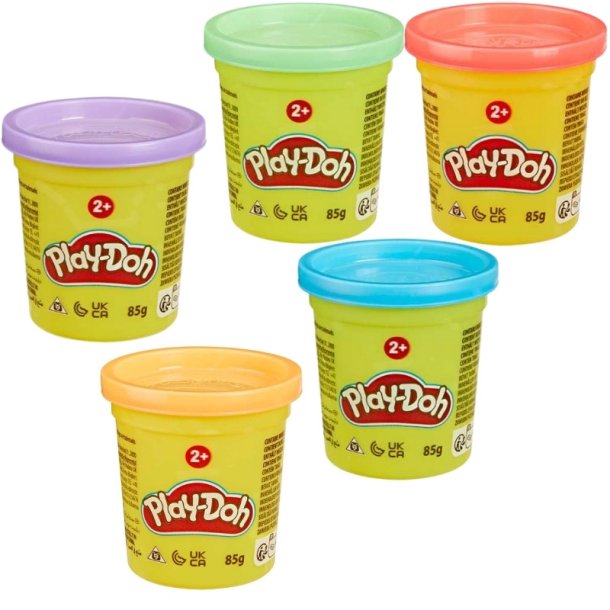 Play-Doh Modellervoks Enkeltbtte (Assorteret)