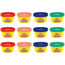 Play-Doh Modellervoks Del &amp; Leg  12 Mini Btter