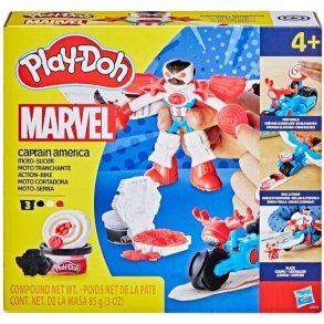 Play-Doh Captain America, Motorcykel og Modellervoks