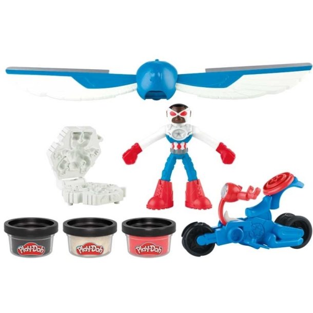 Play-Doh Captain America, Motorcykel og Modellervoks