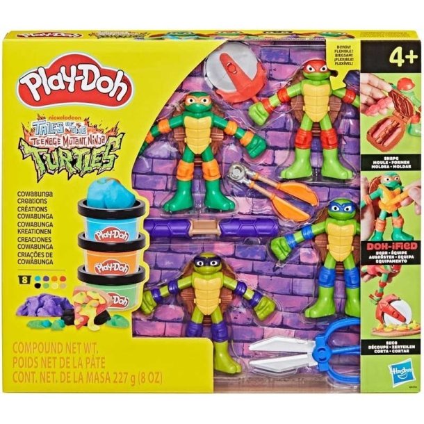 Play-Doh Ninja Turtles og Modellervoks