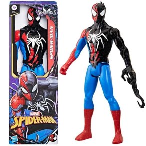 Spider-Man Titan Venom vs. Spider-Man Figur