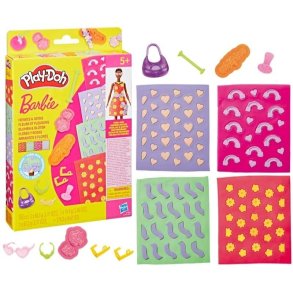 Play-Doh Barbie Designmnstre til Modellervoks (Assorteret)