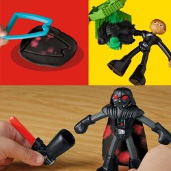 Play-Doh Star Wars Byg &amp; Skr Lyssvrd Modellervoksst