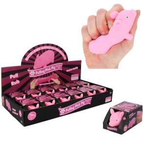 Stressbold formet som gris - 10 cm