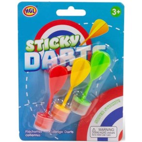 Klistre-Dartpile (3 stk.)