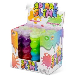 Slim i Spiralformet Btte (Assorterede farver)