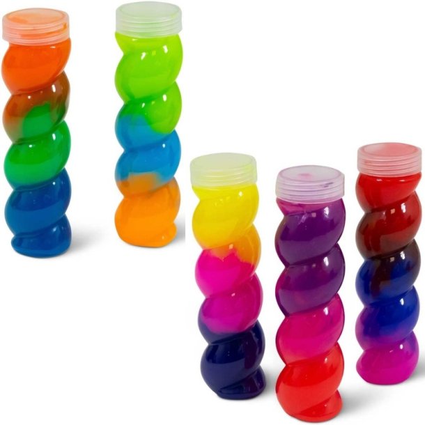 Slim i Spiralformet Btte (Assorterede farver)