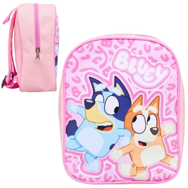 Bluey &amp; Bingo Mini Rygsk  Lyserd 24 cm