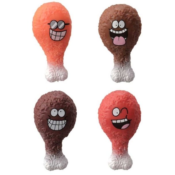 Giggle Tastic Disco Drumsticks - Legetj formet som kyllingelr (Assorteret)