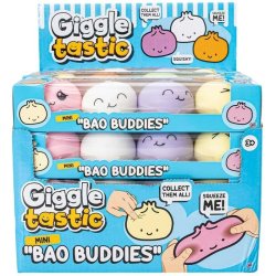 Giggle Tastic Mini Bao Buddies (4-pak, assorteret)