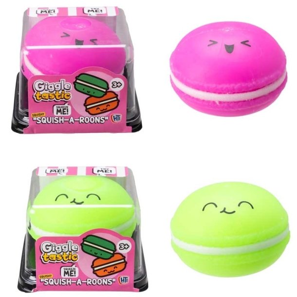 Giggle Tastic Squish-a-roons (Assorteret)