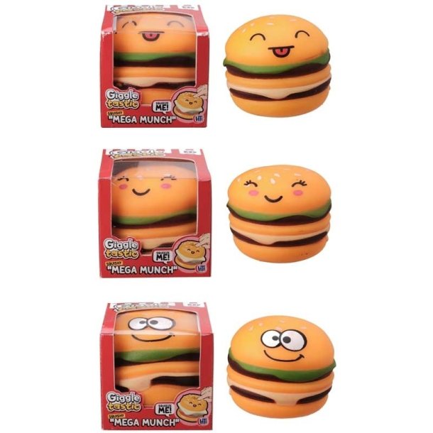 Giggle Tastic Mega Munch Burger Squishy