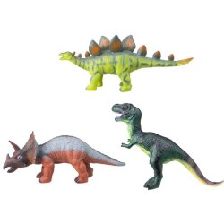 Dinosaur 40 cm med lyd (Assorteret)