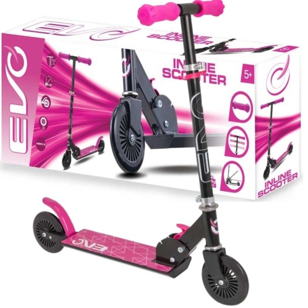 L�behjul - EVO Inline Scooter i pink
