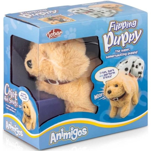 Animigos Hoppende Hundehvalp (Flipping Puppy)