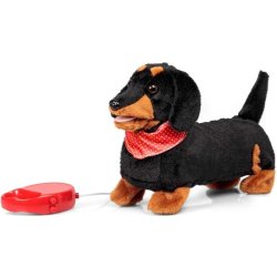 Animigos Plush Sausage Dog Plyshund