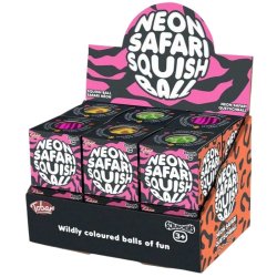 Scrunchems Neon Safari Squish Ball Assorteret
