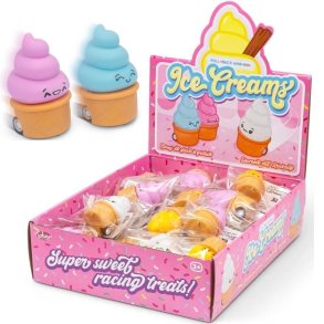 Softice med pull-back effekt