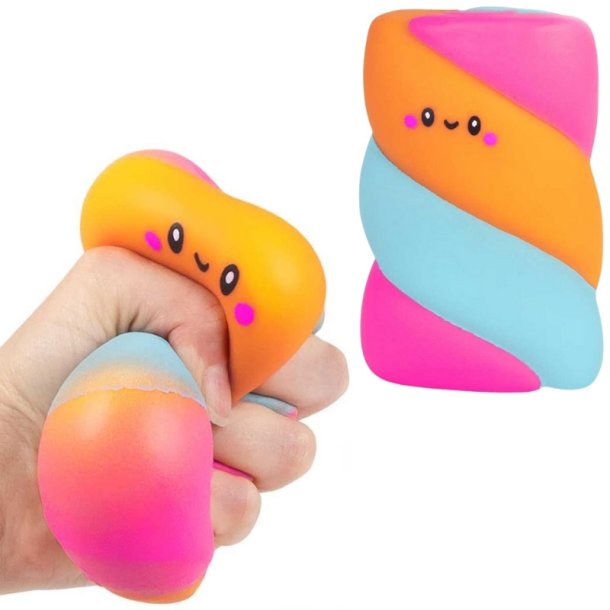 Scrunchems Marshmallow Squishy - Skumfidusformet fidgetlegetj