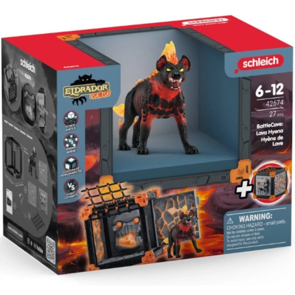 Schleich BattleCave Lavahyena