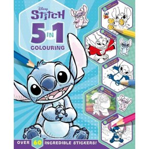 Disney Stitch: 5-i-1 Malebog