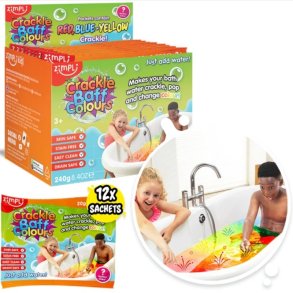 Crackle Baff Colours til Badekar - Foil Bag