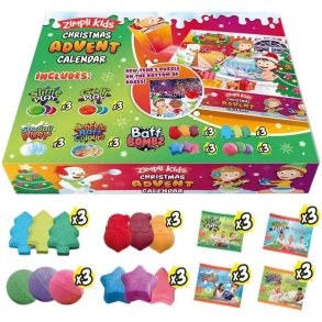 Zimpli Kids  Julekalender med Slimsjov og Baff Bombz til Badekaret