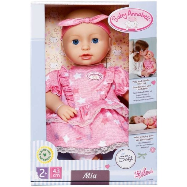 Baby Annabell  Mia 43 cm Docka