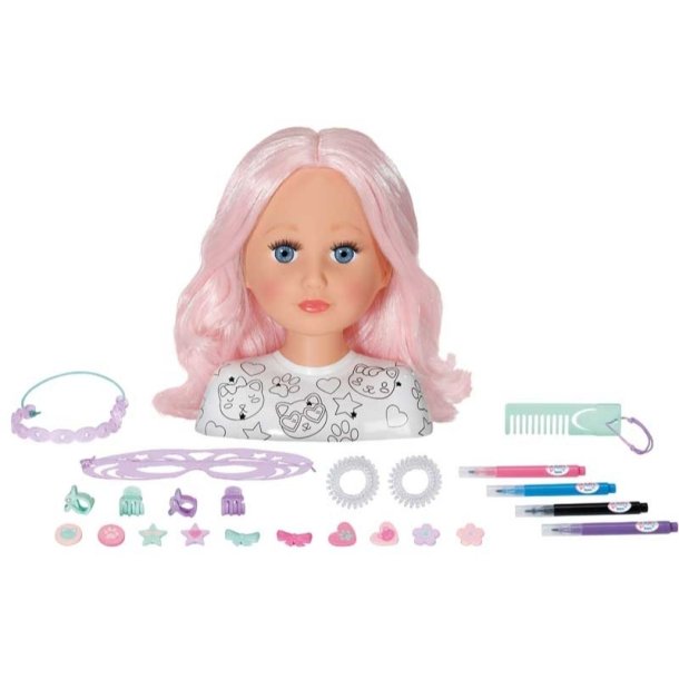 BABY born Stylinghoved  Kreativ Frisr