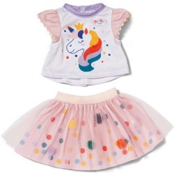 BABY born Tyllklnning med Enhrningsmotiv  43 cm