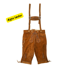 Oktoberfest Lederhosen �gte L�der Lysebrun