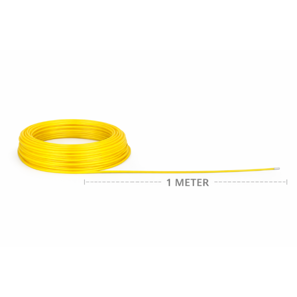 Filament til 3D-pen - Transparent - Yellow - Meter m�l
