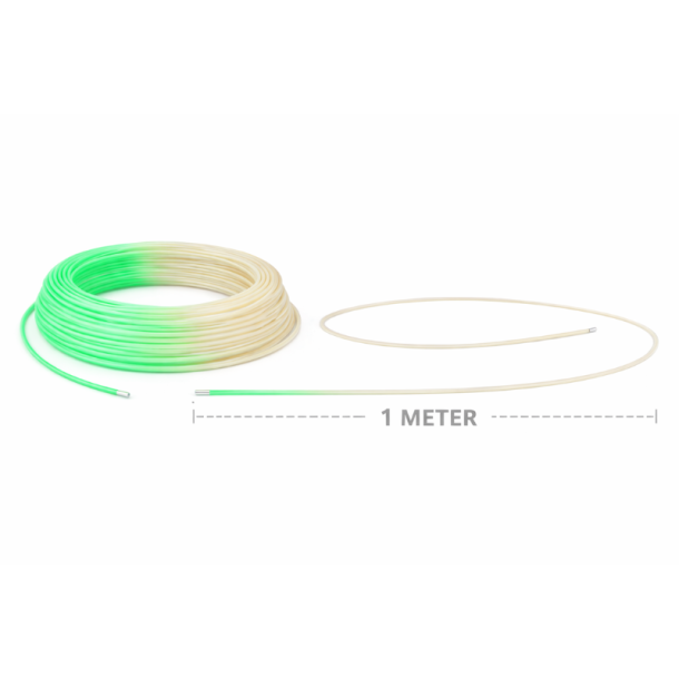 Filament til 3D-pen - Selvlysende Gr�n - Meter m�l