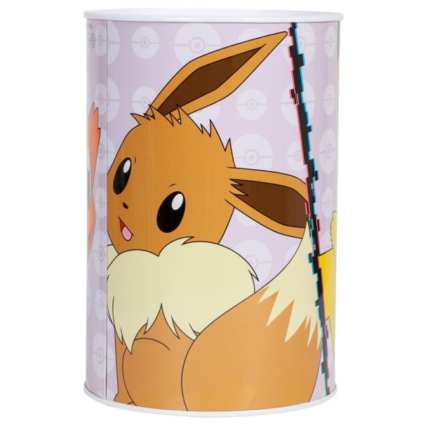 Spareb�sse i metal med Pok�mon