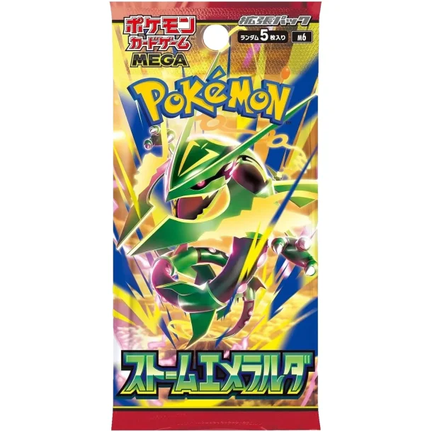 Pok�mon TCG � M6 Storm Emeralda Booster Pack � Japansk
