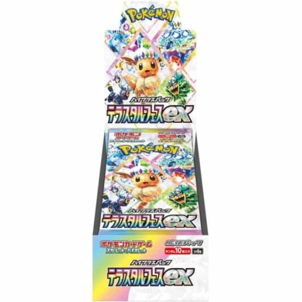 Pok�mon TCG: Terastal Festival ex SV8a Booster Box � Japansk - Forudbestilling