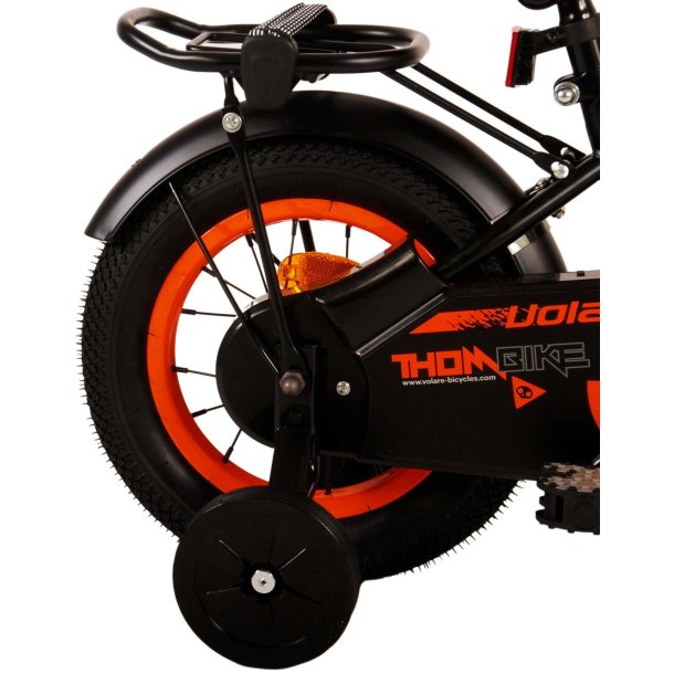 Volare Thombike 12&Prime; B�rnecykel &ndash; Sort/Orange
