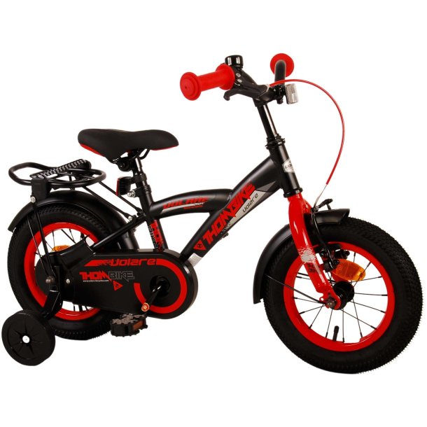 Volare Thombike 12&Prime; B�rnecykel &ndash; Sort/R�d