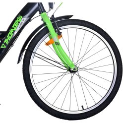 Volare Thombike 24&Prime; Juniorcykel &ndash; Gr�n/Sort - Shimano 3 gear
