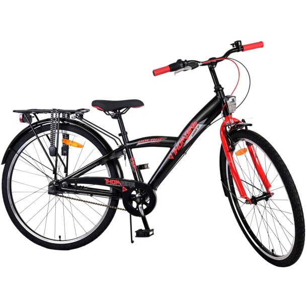 Volare Thombike 26&Prime; Juniorcykel &ndash; Sort/R�d - Shimano 3 gear