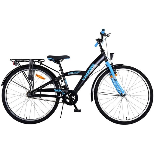 Volare Thombike 26&Prime; Juniorcykel &ndash; Sort/Bl� - Shimano 3 gear