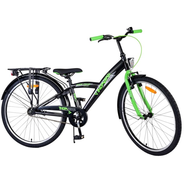 Volare Thombike 26&Prime; Juniorcykel &ndash; Sort/Gr�n