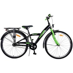 Volare Thombike 26&Prime; Juniorcykel &ndash; Sort/Gr�n - Shimano 3 gear