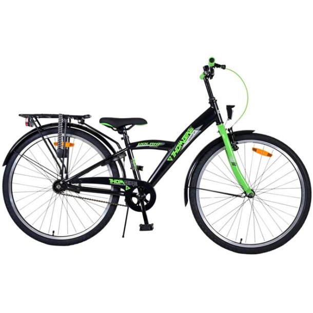 Volare Thombike 26&Prime; Juniorcykel &ndash; Sort/Gr�n