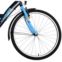 Volare Thombike 26&Prime; Juniorcykel &ndash; Sort/Bl� - Shimano 3 gear