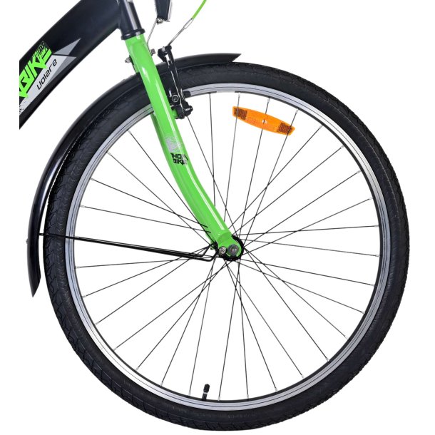 Volare Thombike 26&Prime; Juniorcykel &ndash; Sort/Gr�n