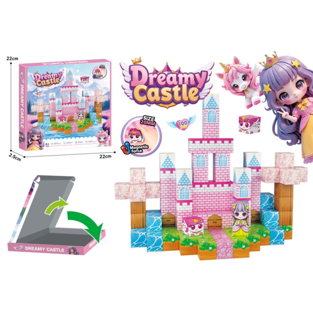 Dreamy Castle magnetisk bygges�t - 100 dele